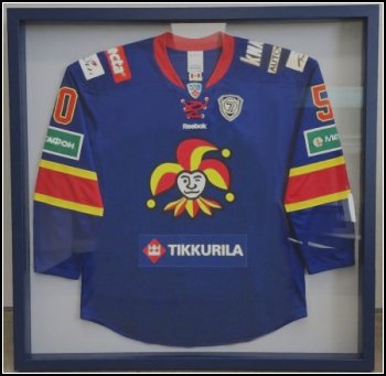Jokerit pelipaita kehystetty