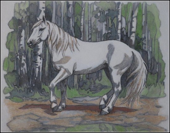 Teppo Olavi maalaus